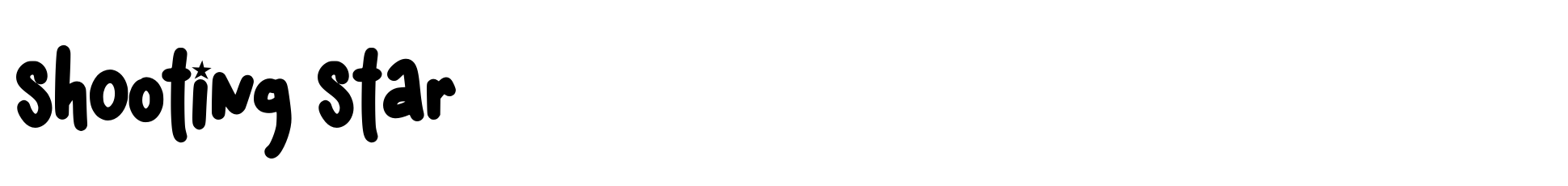 Shooting Star Font | Webfont & Desktop | MyFonts